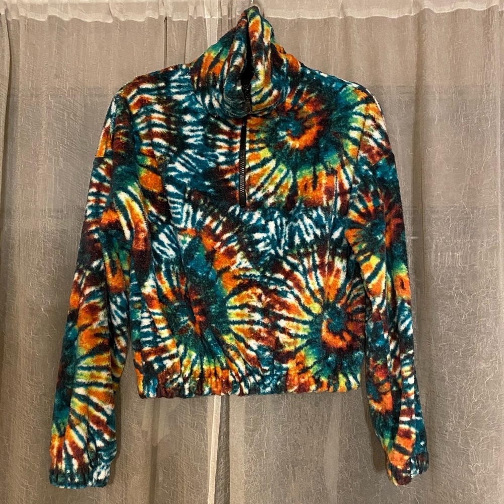 Urban Outfitters Cropped 1/4 Zip Fleece